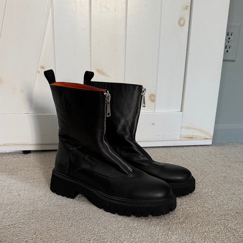 French Connection Combat Boots
